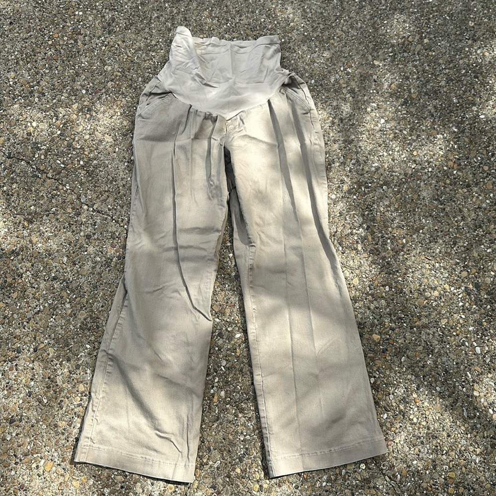 Motherhood Maternity Khaki Bootcut pants. Size 1X